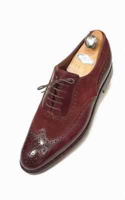 Bicolor full brogue oxfords by Rozsnyai handmade shoes 333-20 (1)